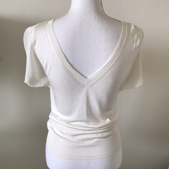 Dolce & Gabbana ivory sheer top- only the ivory color - Picture 3 of 9